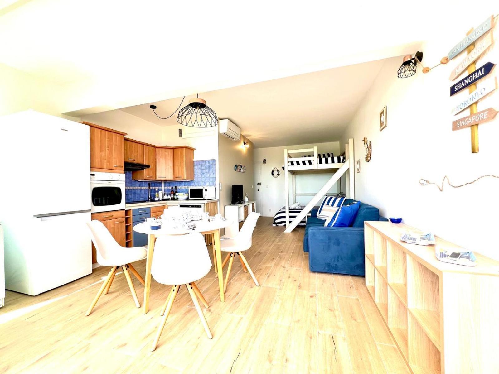 Studio Eclat Marine 3 Etoiles - Vue Mer - Parking-Clim-Plage A 20 Metres - Capitalchic Services Saint-Aygulf Fréjus エクステリア 写真